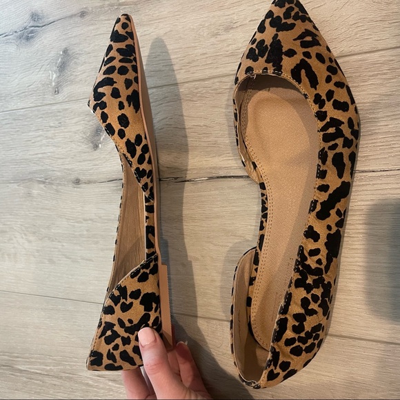 ASOS cheetah print flats size 9w new - Picture 5 of 10